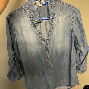 Cloth & Stone Chambray shirt